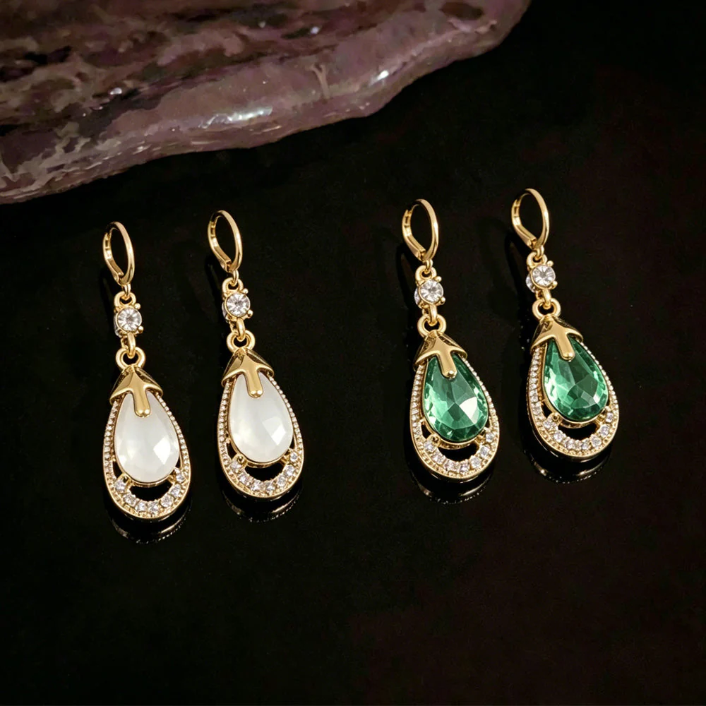 (🔥DERNIER JOUR DES SOLDES – JUSQU’À -80 %🔥) 🎉 CZTICLE® Boucles d’oreilles goutte en germanium - Image 10