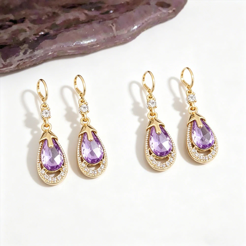 (🔥DERNIER JOUR DES SOLDES – JUSQU’À -80 %🔥) 🎉 CZTICLE® Boucles d’oreilles goutte en germanium - Image 14
