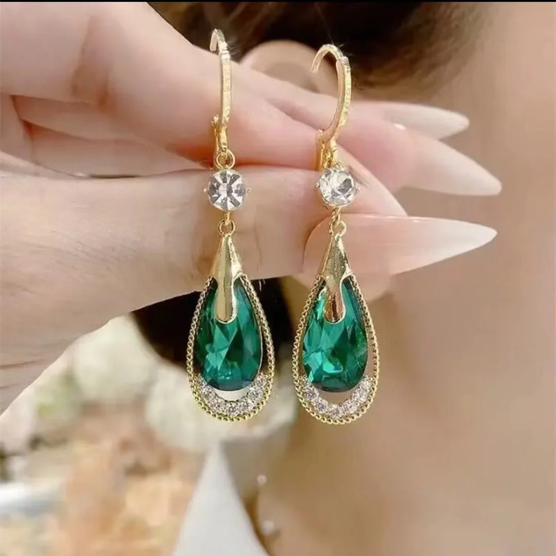 (🔥DERNIER JOUR DES SOLDES – JUSQU’À -80 %🔥) 🎉 CZTICLE® Boucles d’oreilles goutte en germanium - Image 3
