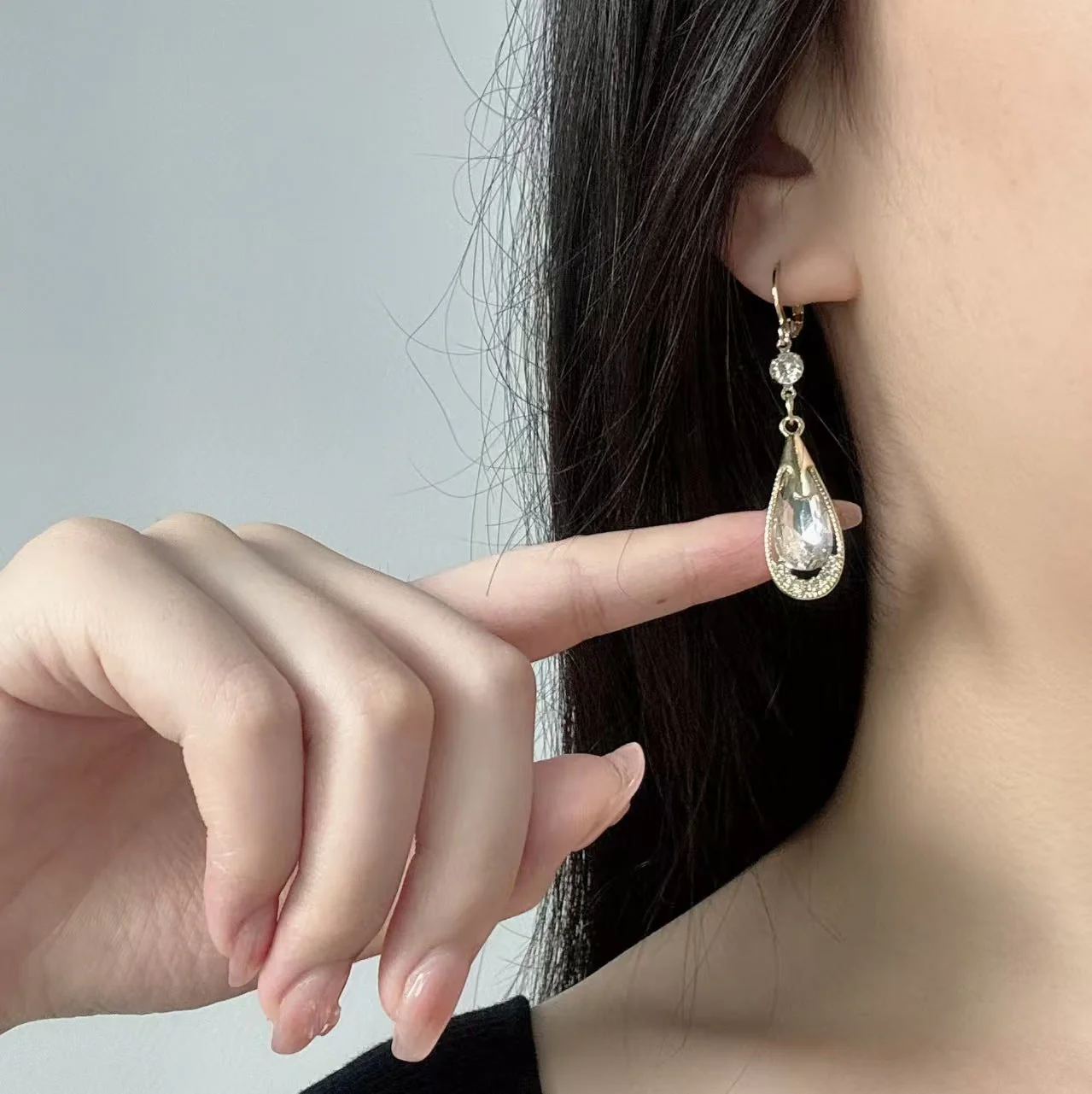 (🔥DERNIER JOUR DES SOLDES – JUSQU’À -80 %🔥) 🎉 CZTICLE® Boucles d’oreilles goutte en germanium - Image 4
