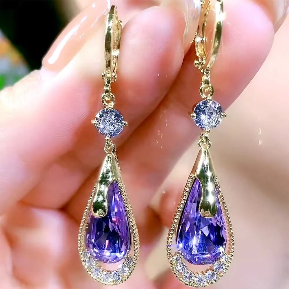(🔥DERNIER JOUR DES SOLDES – JUSQU’À -80 %🔥) 🎉 CZTICLE® Boucles d’oreilles goutte en germanium - Image 5