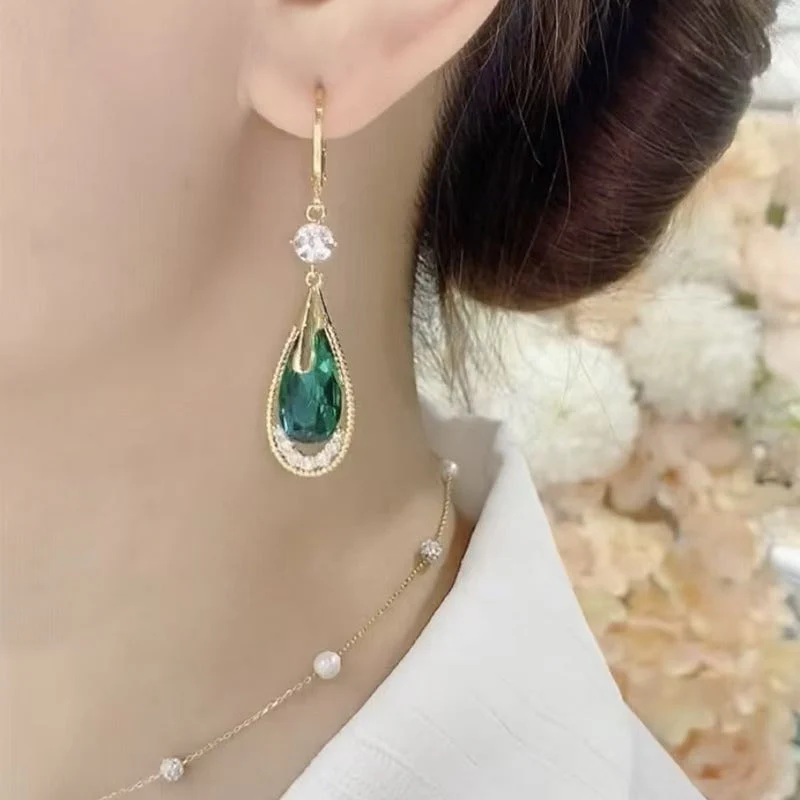 (🔥DERNIER JOUR DES SOLDES – JUSQU’À -80 %🔥) 🎉 CZTICLE® Boucles d’oreilles goutte en germanium - Image 6