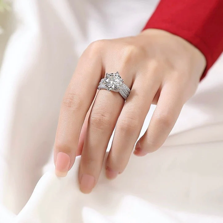(🔥DERNIER JOUR – 80 % DE RÉDUCTION🔥)丨CZTICLE™💍Bague Diamant Moissanite Magnetology | Profitez des bienfaits de la thérapie magnétique, du titane et du moissanite pour améliorer le bien-être, la circulation sanguine et la combustion des graisses. - Image 11