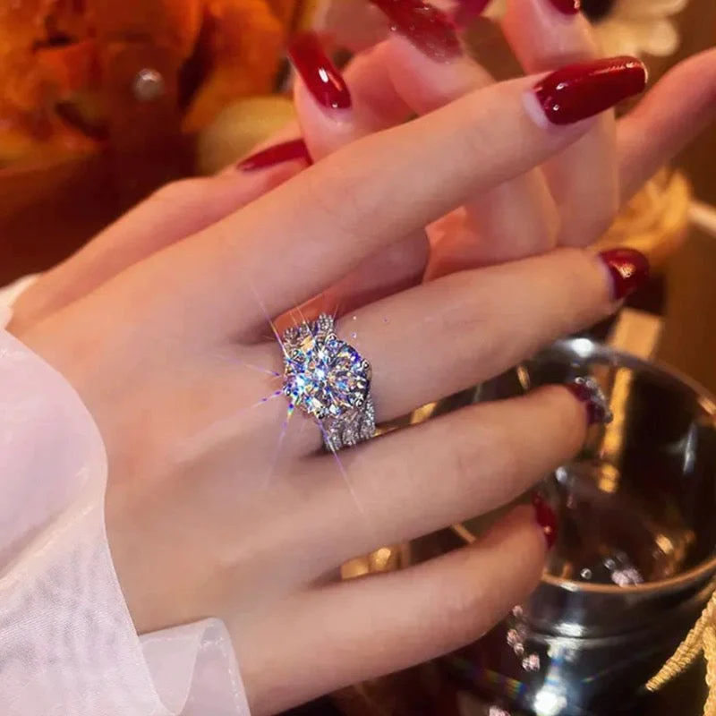 (🔥DERNIER JOUR – 80 % DE RÉDUCTION🔥)丨CZTICLE™💍Bague Diamant Moissanite Magnetology | Profitez des bienfaits de la thérapie magnétique, du titane et du moissanite pour améliorer le bien-être, la circulation sanguine et la combustion des graisses. - Image 13