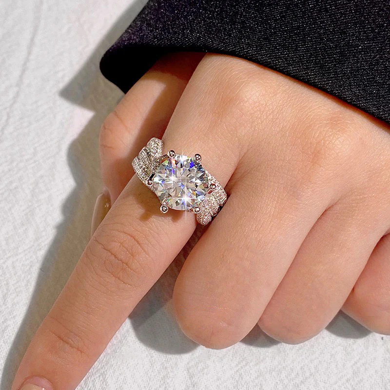 (🔥DERNIER JOUR – 80 % DE RÉDUCTION🔥)丨CZTICLE™💍Bague Diamant Moissanite Magnetology | Profitez des bienfaits de la thérapie magnétique, du titane et du moissanite pour améliorer le bien-être, la circulation sanguine et la combustion des graisses. - Image 3