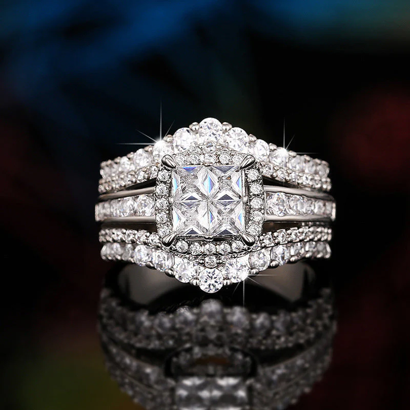 (🔥DERNIER JOUR – 80 % DE RÉDUCTION🔥)丨CZTICLE™💍Bague Diamant Moissanite Magnetology | Profitez des bienfaits de la thérapie magnétique, du titane et du moissanite pour améliorer le bien-être, la circulation sanguine et la combustion des graisses. - Image 4