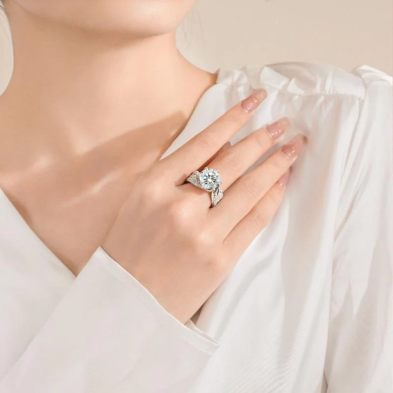 (🔥DERNIER JOUR – 80 % DE RÉDUCTION🔥)丨CZTICLE™💍Bague Diamant Moissanite Magnetology | Profitez des bienfaits de la thérapie magnétique, du titane et du moissanite pour améliorer le bien-être, la circulation sanguine et la combustion des graisses. - Image 6