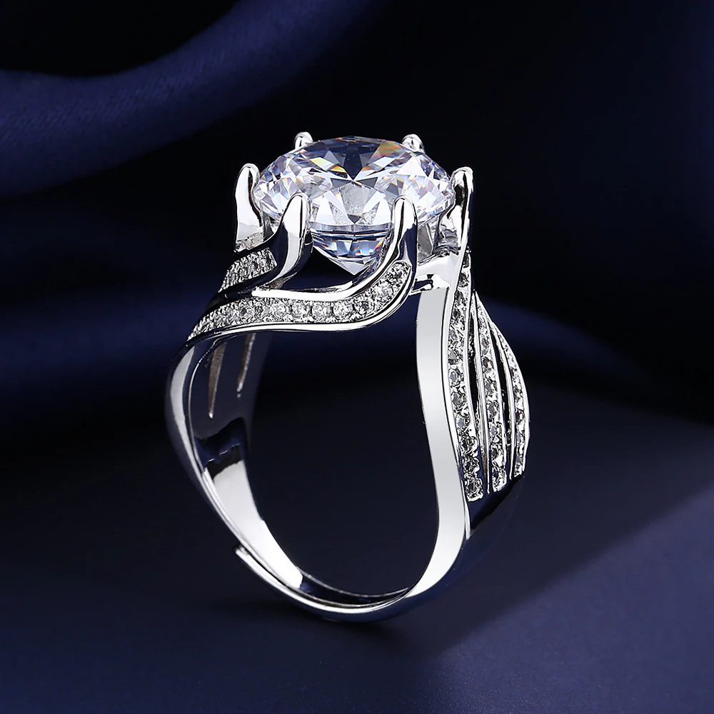 (🔥DERNIER JOUR – 80 % DE RÉDUCTION🔥)丨CZTICLE™💍Bague Diamant Moissanite Magnetology | Profitez des bienfaits de la thérapie magnétique, du titane et du moissanite pour améliorer le bien-être, la circulation sanguine et la combustion des graisses. - Image 8