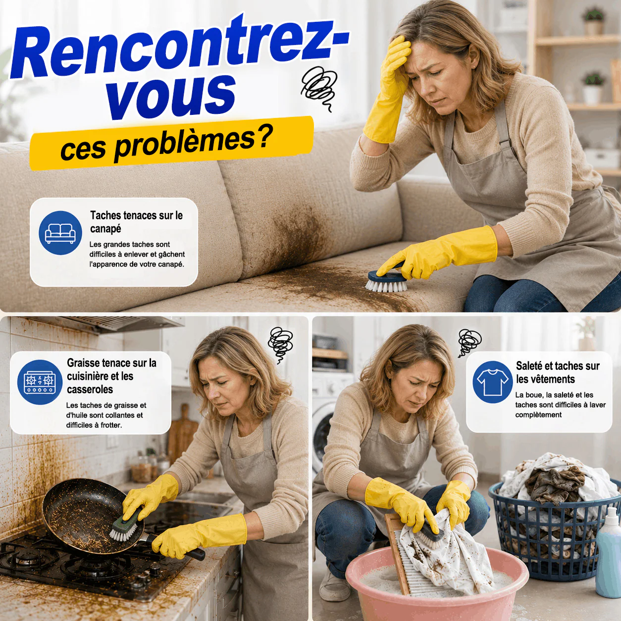⚡️DERNIER JOUR : -60 % | Mousse Nettoyante Sans Rinçage — Vaporisez, Essuyez, C'est Propre ! - Image 6