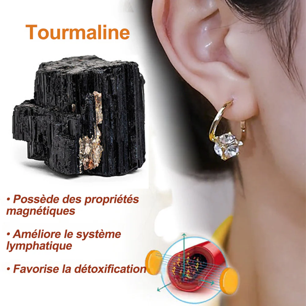 （🔥DERNIER JOUR – 80 % DE RÉDUCTION🔥) 🎉 CZTICLE® Lymphvity MagneTherapy Boucles d’oreilles en germanium (Une fois par jour, changements visibles en 7 jours) sensation plus légère, se sentir mieux au quotidien, plus de confiance dans ses vêtements🍃 - Image 8