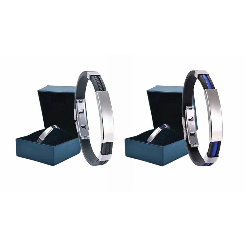 (🔥DERNIER JOUR – 80 % DE RÉDUCTION🔥)丨Therapeutic Lympunclog Titanium Wristband — Inspiré par TitaniumION pour un usage quotidien, il soutient la circulation sanguine, la relaxation et soulage les inconforts articulaires. - Image 7