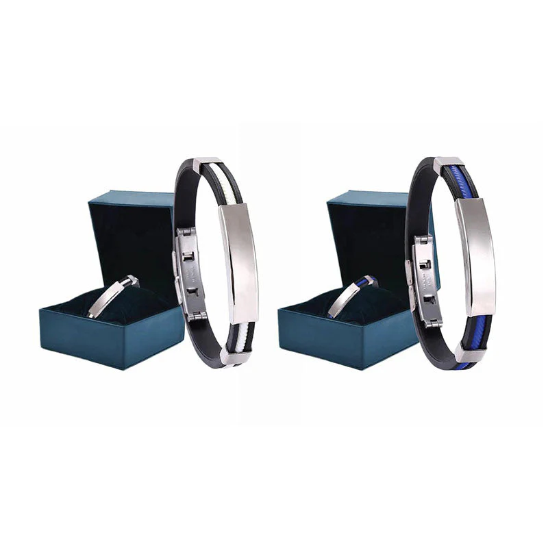 (🔥DERNIER JOUR – 80 % DE RÉDUCTION🔥)丨Therapeutic Lympunclog Titanium Wristband — Inspiré par TitaniumION pour un usage quotidien, il soutient la circulation sanguine, la relaxation et soulage les inconforts articulaires. - Image 9