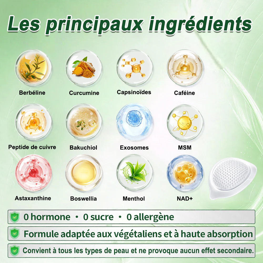 🔥 Nouveauté | Curalona® Patch Microneedle 10-en-1 – Berbérine & NAD+ pour le métabolisme, Bakuchiol pour la peau, Boswellia pour les articulations – Patch jour & nuit – 7 patchs – Résultats visibles en 7 jours - Image 7