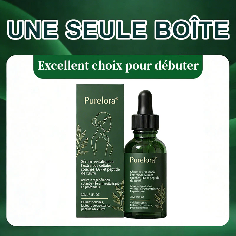 💖 Changez de l’intérieur vers l’extérieur | ✨ Purelora® Sérum Activateur EGF & Peptides de Cuivre dérivés de cellules souches (Active intensément le renouvellement cutané pour une peau plus ferme et plus lisse) - Image 14