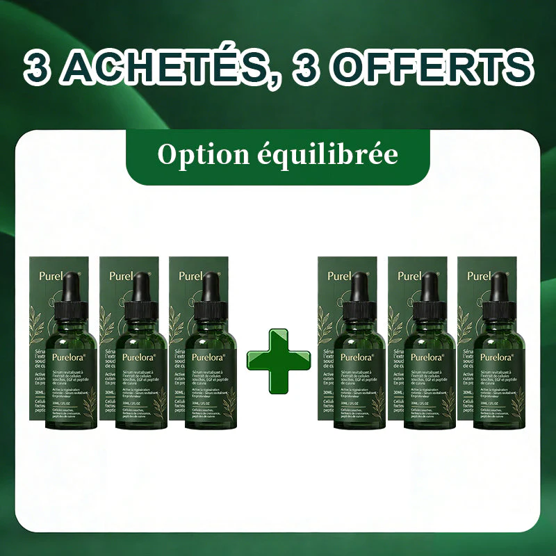 💖 Changez de l’intérieur vers l’extérieur | ✨ Purelora® Sérum Activateur EGF & Peptides de Cuivre dérivés de cellules souches (Active intensément le renouvellement cutané pour une peau plus ferme et plus lisse) - Image 16