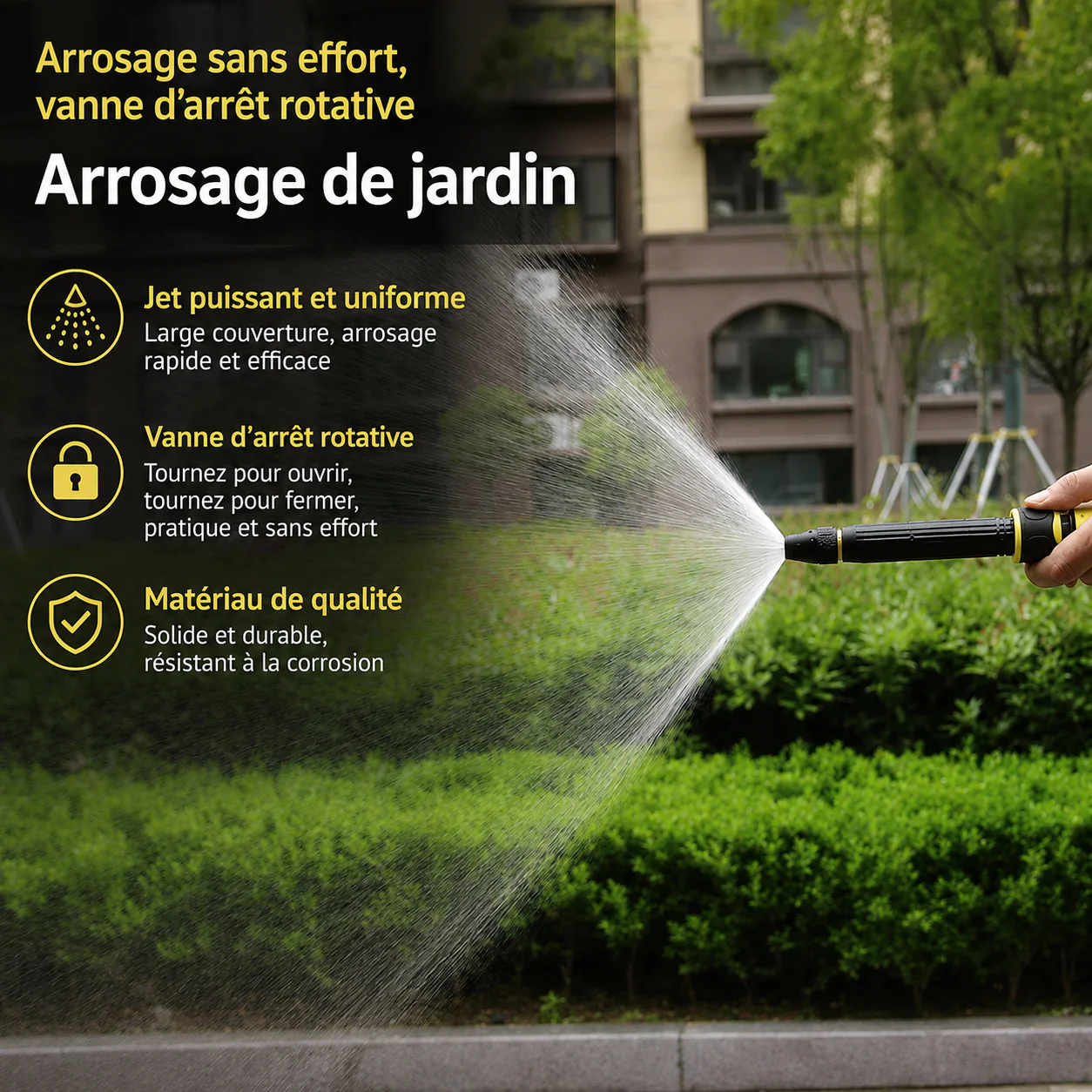 ⚡️DERNIER JOUR : -50 % 🚗 Belomontor® Pistolet Haute Pression pour Lavage Auto & Jardin - Image 2