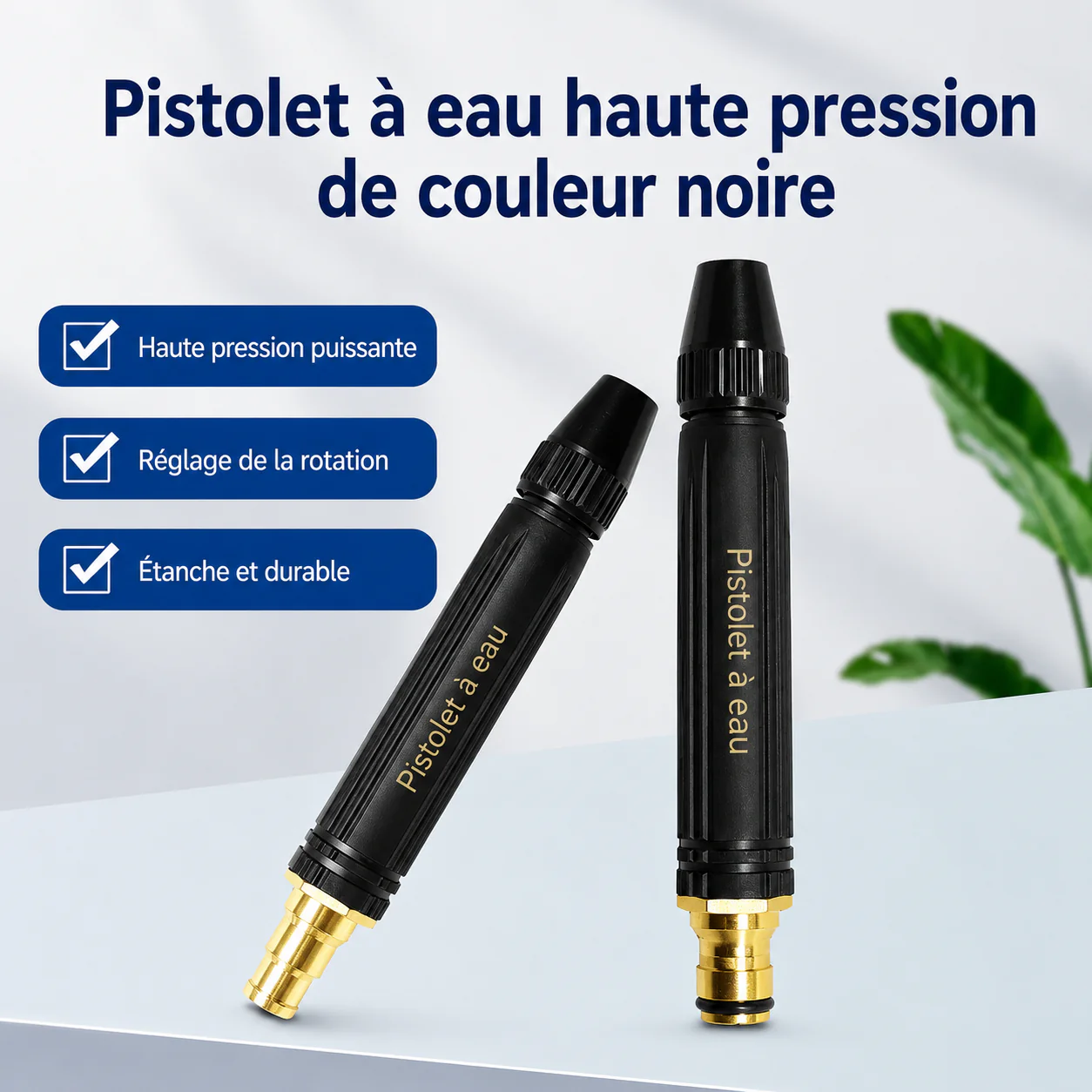 ⚡️DERNIER JOUR : -50 % 🚗 Belomontor® Pistolet Haute Pression pour Lavage Auto & Jardin - Image 4